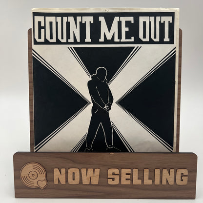 Count Me Out - What We Built Vinyl 7" #21/35 Numbered Gorilla Biscuit