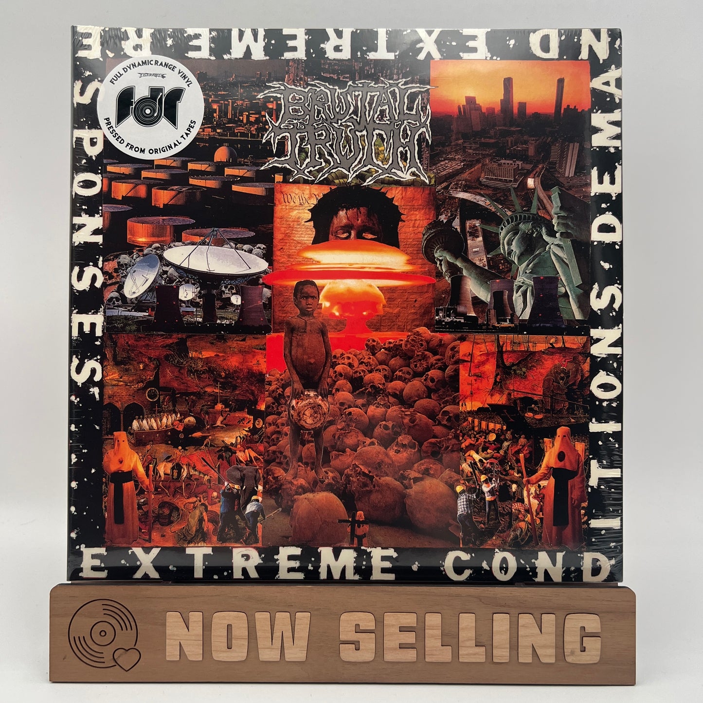 Brutal Truth - Extreme Conditions Demand Extreme Responses Vinyl LP SEALED