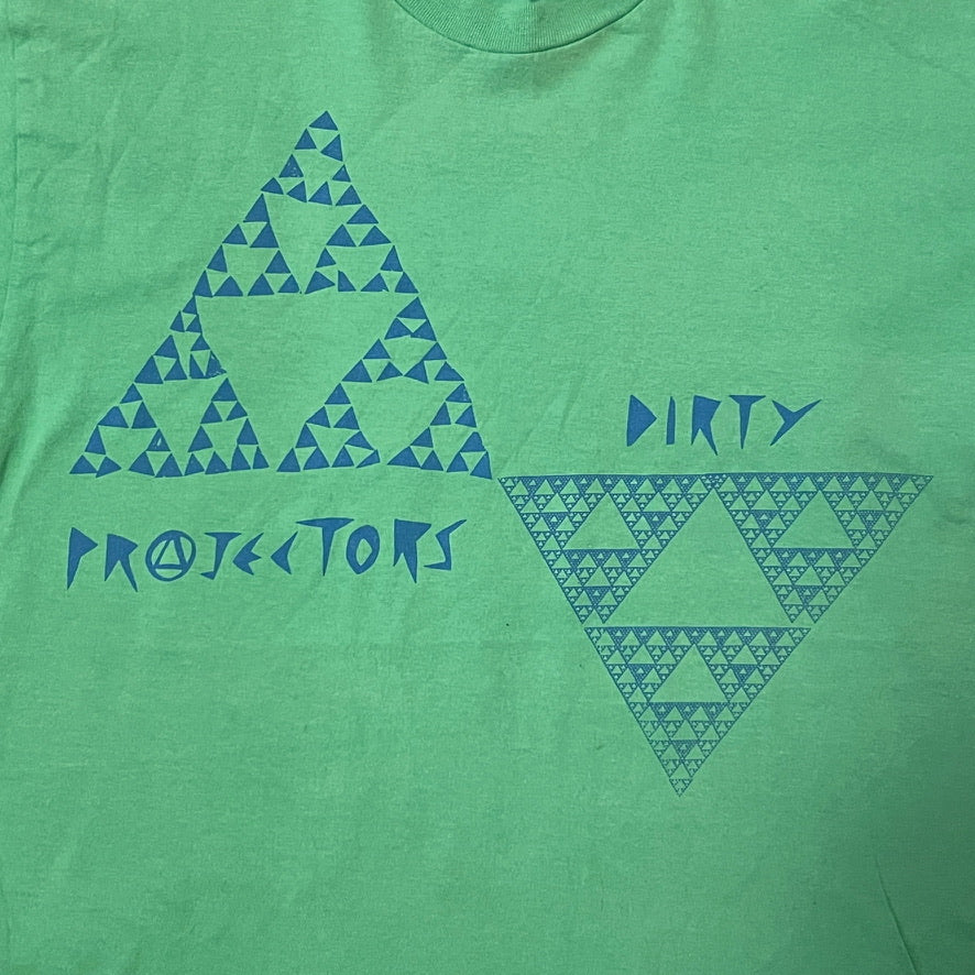 Dirty Projectors Band T-Shirt Triangles Size Medium