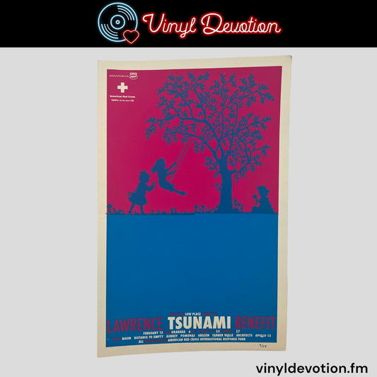 Lawrence Band Tsunami Benefit 11 x 17 Band Promo Poster