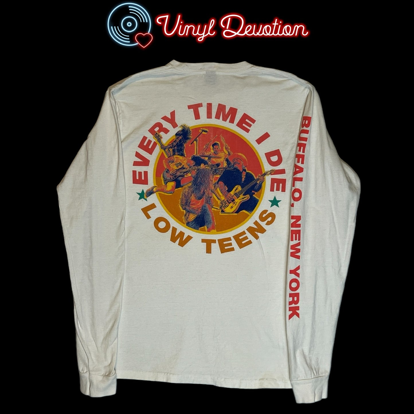 Every Time I Die - Low Teens Long Sleeve T-Shirt Size S