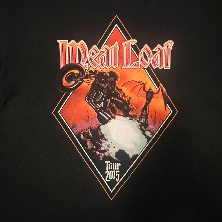 Meat Loaf 2015 Tour Band T-Shirt Size Large