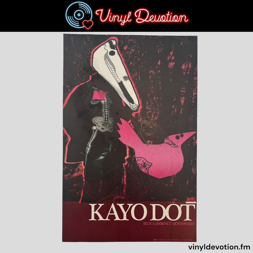 Kayo Dot - Blue Lambency Downward 11 x 17 Promo Poster