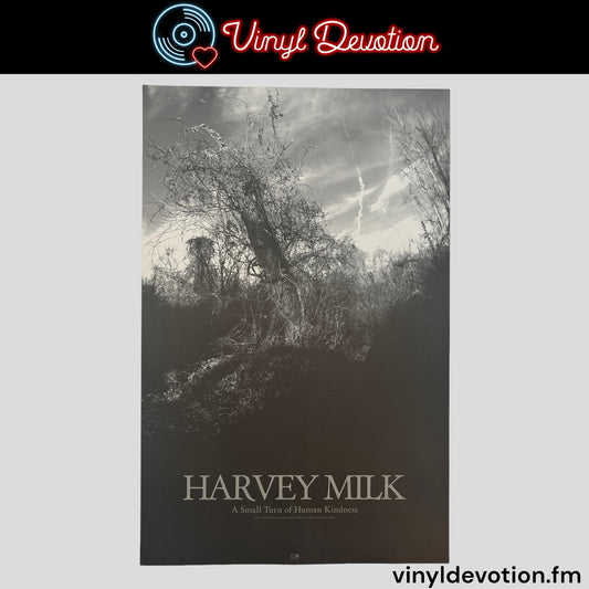 Harvey Milk - A Small Turn Of Human Kindness 11 x 17 Band Promo Poster