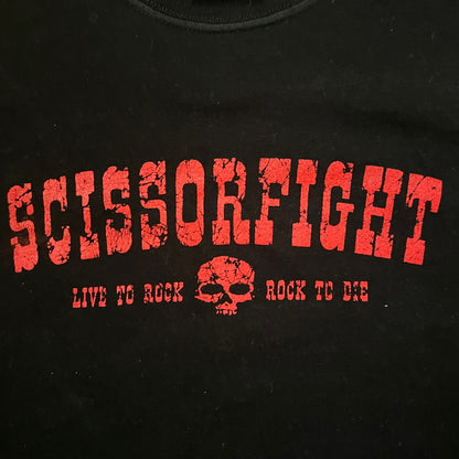 Scissorfight Too Dumb To Die Shirt Size Medium