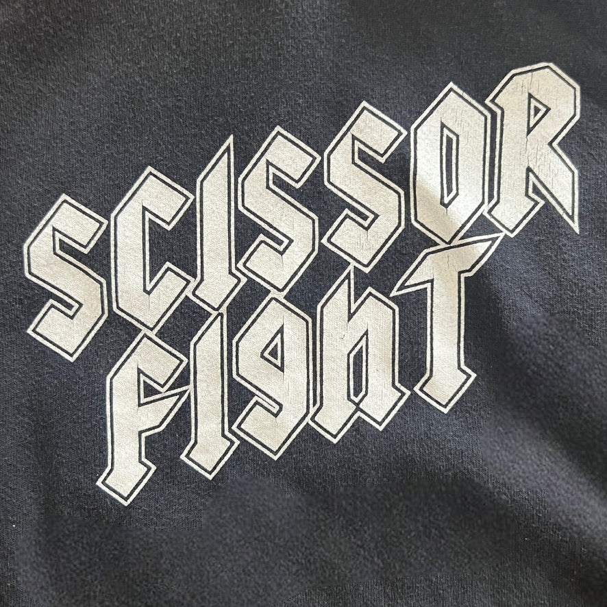 Scissorfight Outmotherfucker The Man Pullover Hoodie Black Size Large