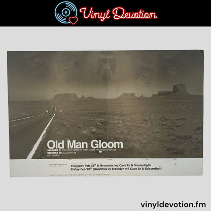 Old Man Gloom - Seminar II & Seminar III / Keelhaul II 11 x 17 Double Sided Band Promo Poster