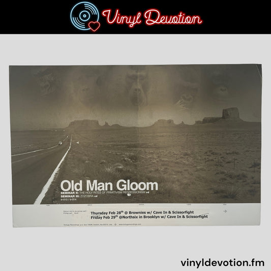 Old Man Gloom - Seminar II & Seminar III / Keelhaul II 11 x 17 Double Sided Band Promo Poster