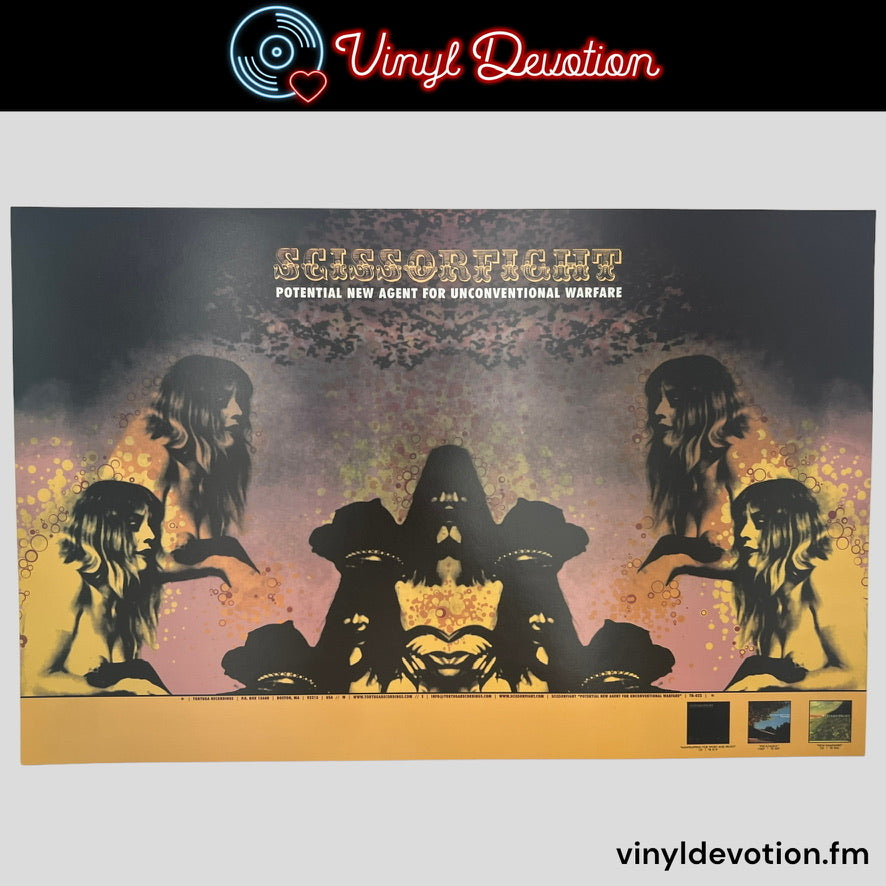 Scissorfight - Potential New Agent For Unconventional Warfare / Harkonen 11 x 17 Band Promo Poster
