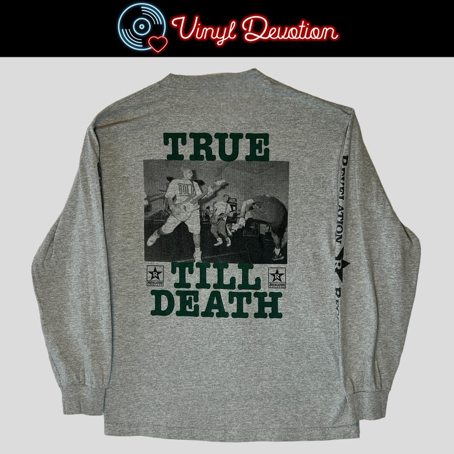 Chain Of Strength Long Sleeve T-Shirt Size M Early 2000s
