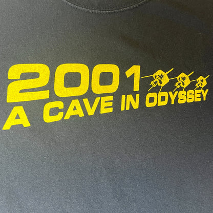Cave In - Jupiter / 2001 A Space Odyssey Vintage T-Shirt Size M