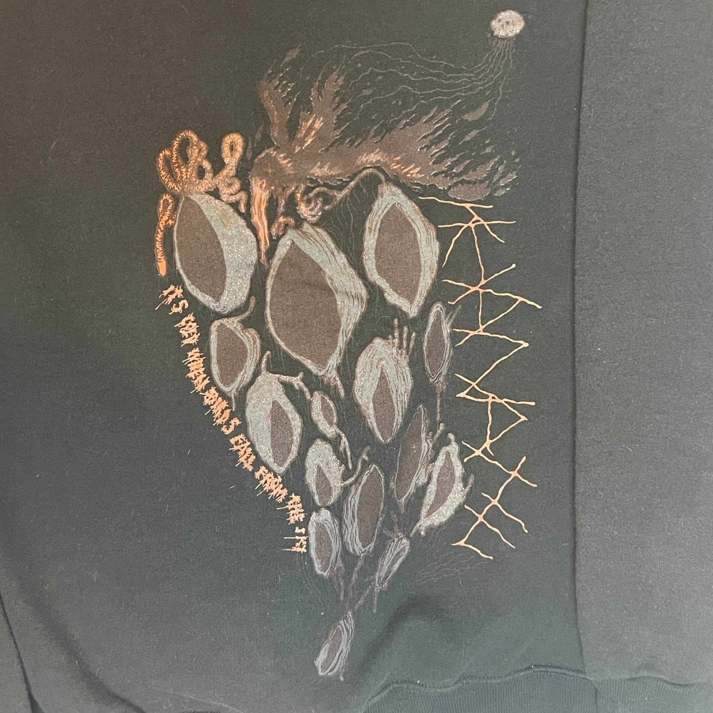 Khanate - It's Cold When Birds Fall From The Sky Zip Up Hoodie Size M