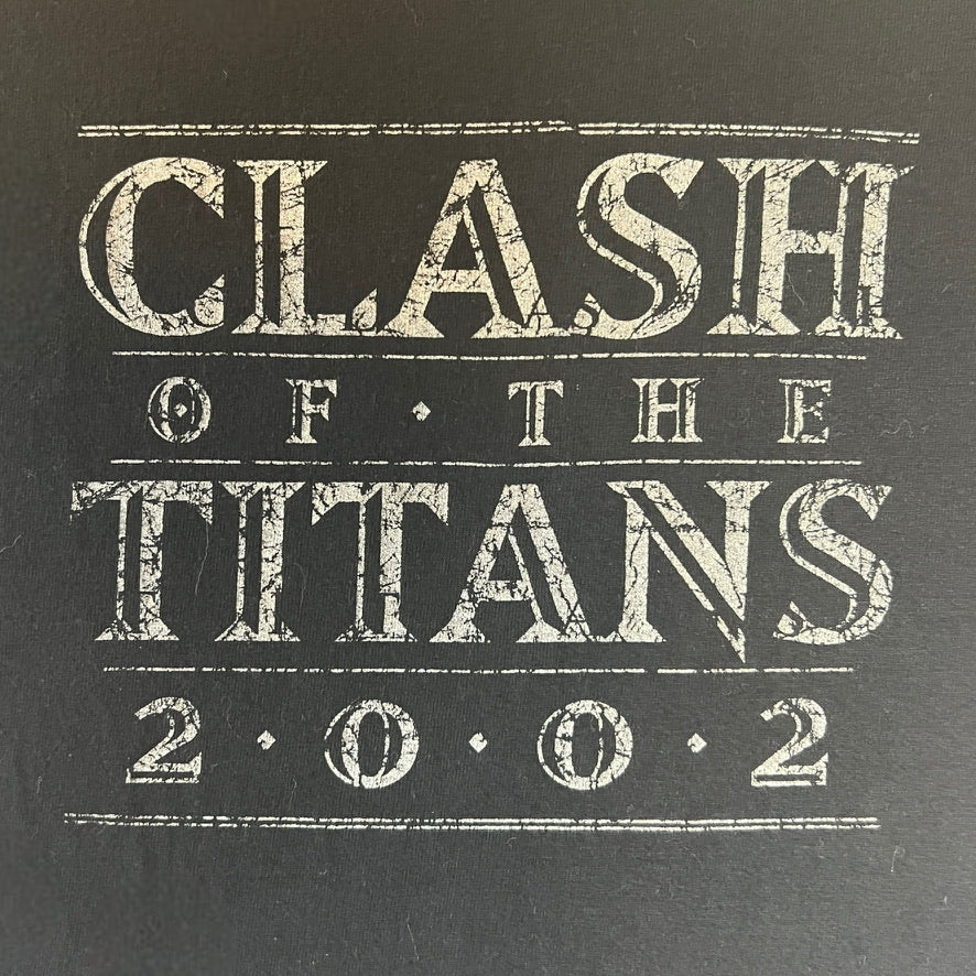 Cave In, Old Man Gloom, Scissorfight Clash of the Titans Tour 2002 T-Shirt Size M