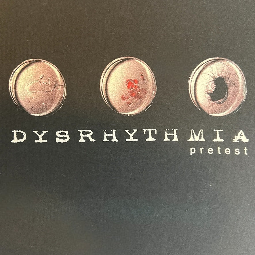 Dysrhythmia - Pretest Vintage 2003 T-Shirt Size S Relapse Records