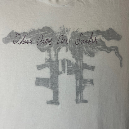 These Arms Are Snakes - Guns T-Shirt Size Medium White