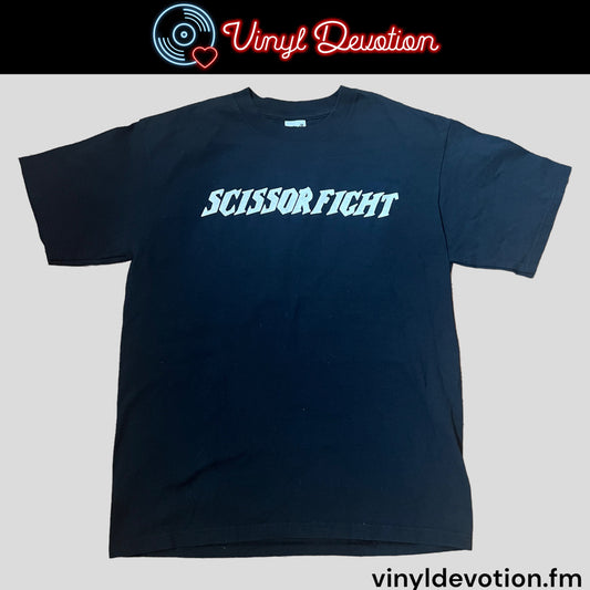 Scissorfight Plain Chest Logo Shirt Size Medium