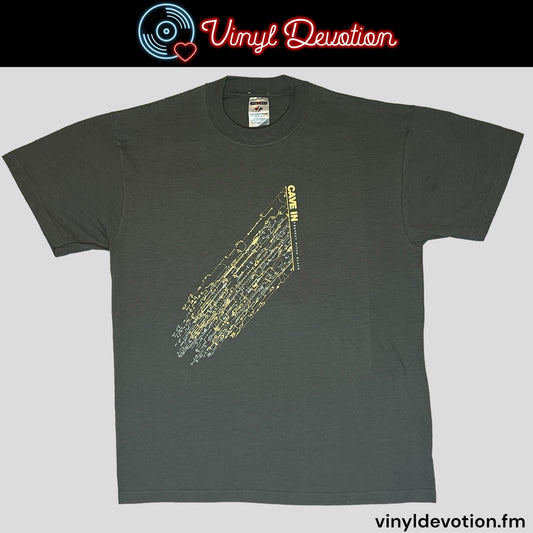 Cave In - Perfect Pitch Black T-Shirt Size M Green