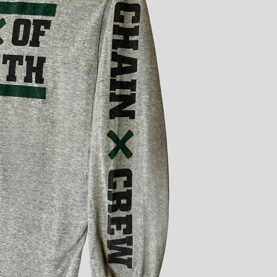 Chain Of Strength Long Sleeve T-Shirt Size M Early 2000s