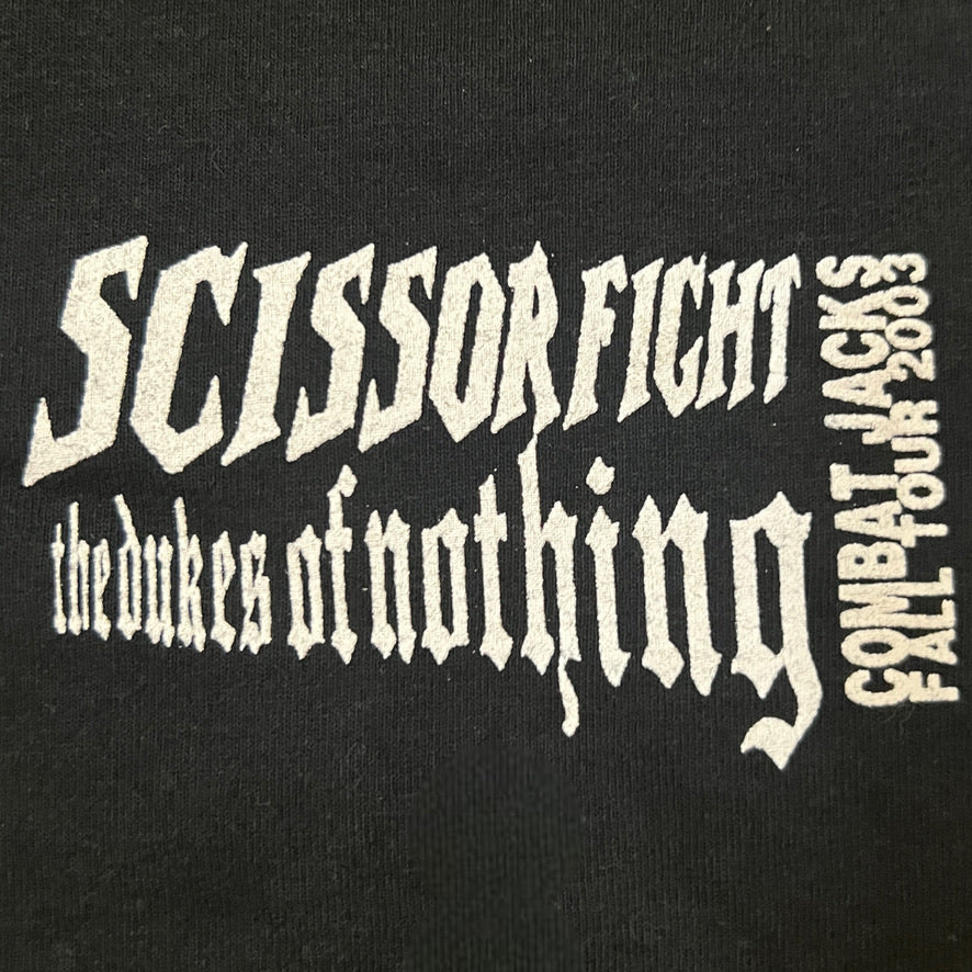 Scissorfight Fall 2003 Tour Shirt Size Medium