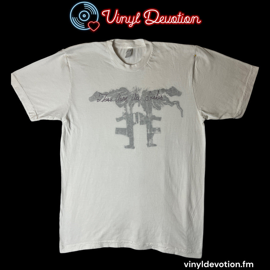 These Arms Are Snakes - Guns T-Shirt Size Medium White