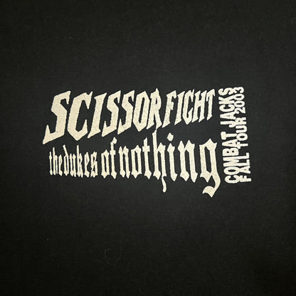 Scissorfight Fall 2003 Tour Shirt Size Medium