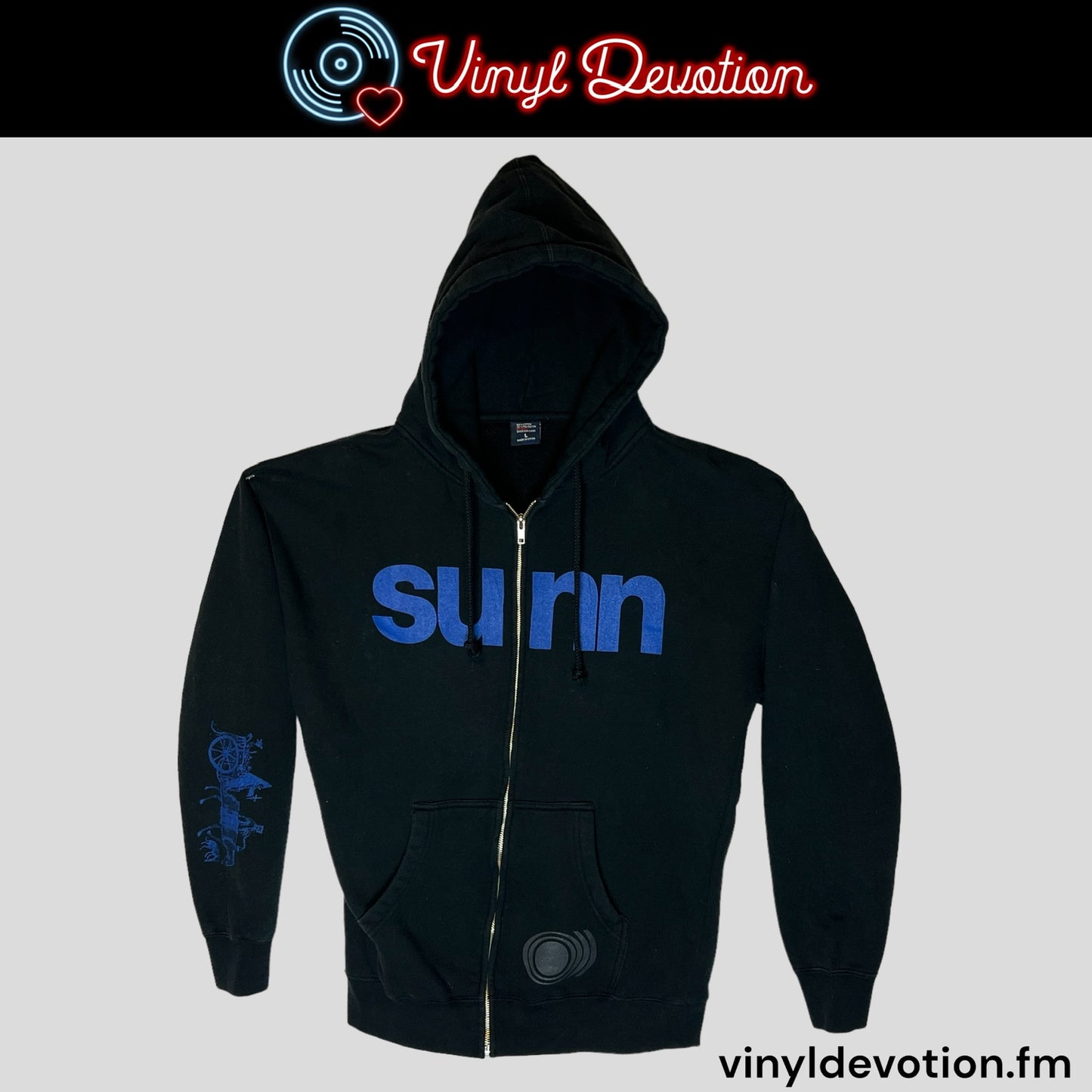 Sunn O))) - Dømkirke Zip Up Hoodie Size L Domkirke