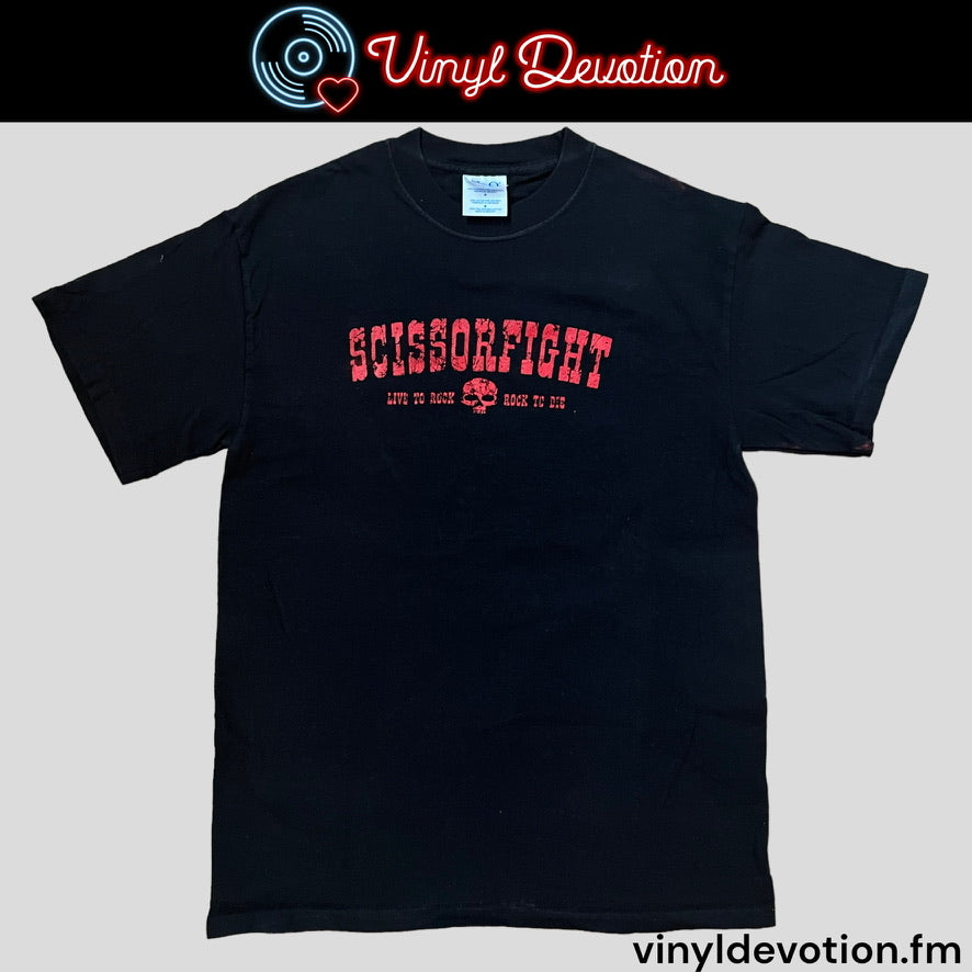 Scissorfight Too Dumb To Die Shirt Size Medium