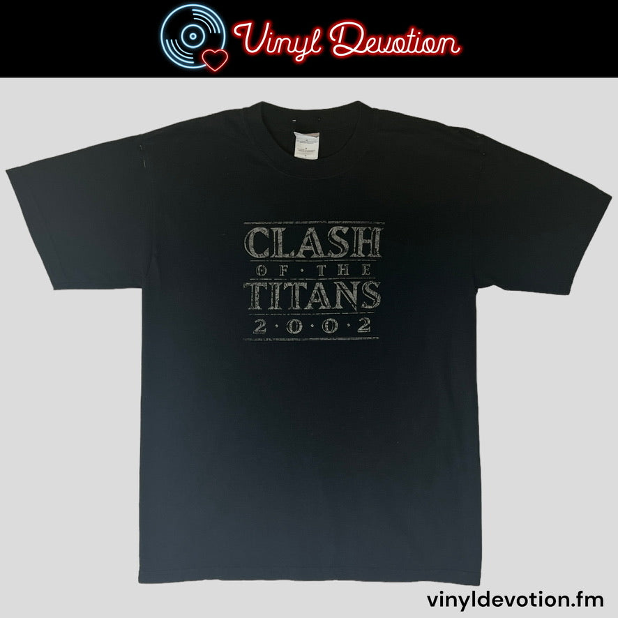 Cave In, Old Man Gloom, Scissorfight Clash of the Titans Tour 2002 T-Shirt Size M