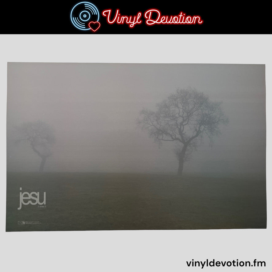 Jesu - Silver 11 x 17 Band Promo Poster