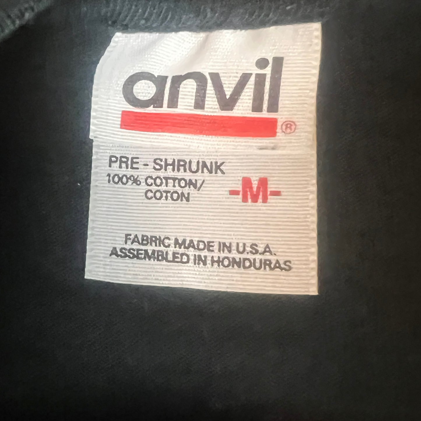 Knut Black Band Shirt Size Medium