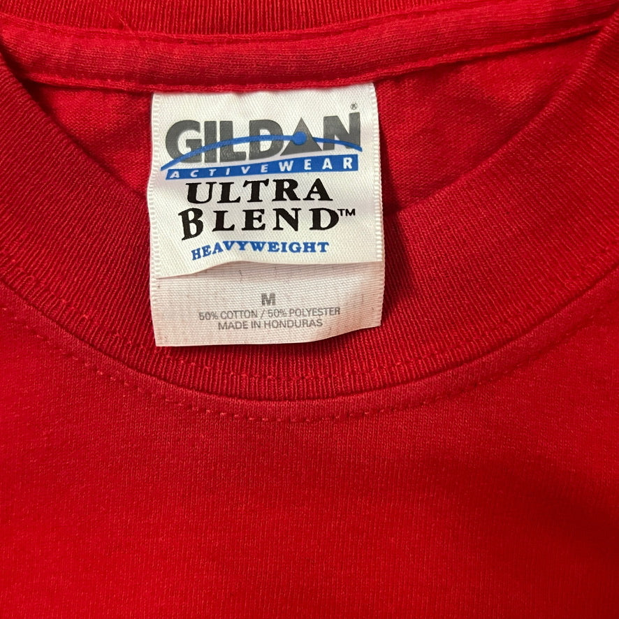 Scissorfight NH Skull Red Shirt Size Medium