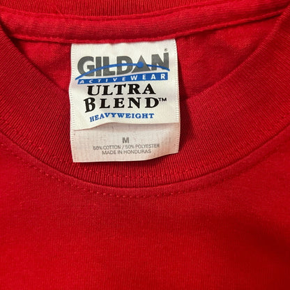 Scissorfight NH Skull Red Shirt Size Medium