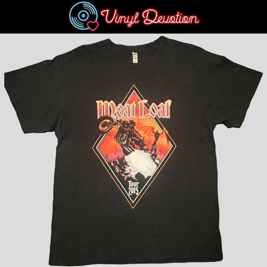 Meat Loaf 2015 Tour Band T-Shirt Size Large
