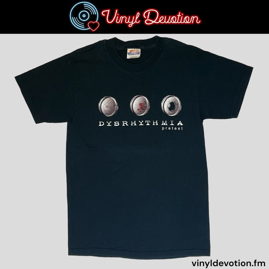 Dysrhythmia - Pretest Vintage 2003 T-Shirt Size S Relapse Records