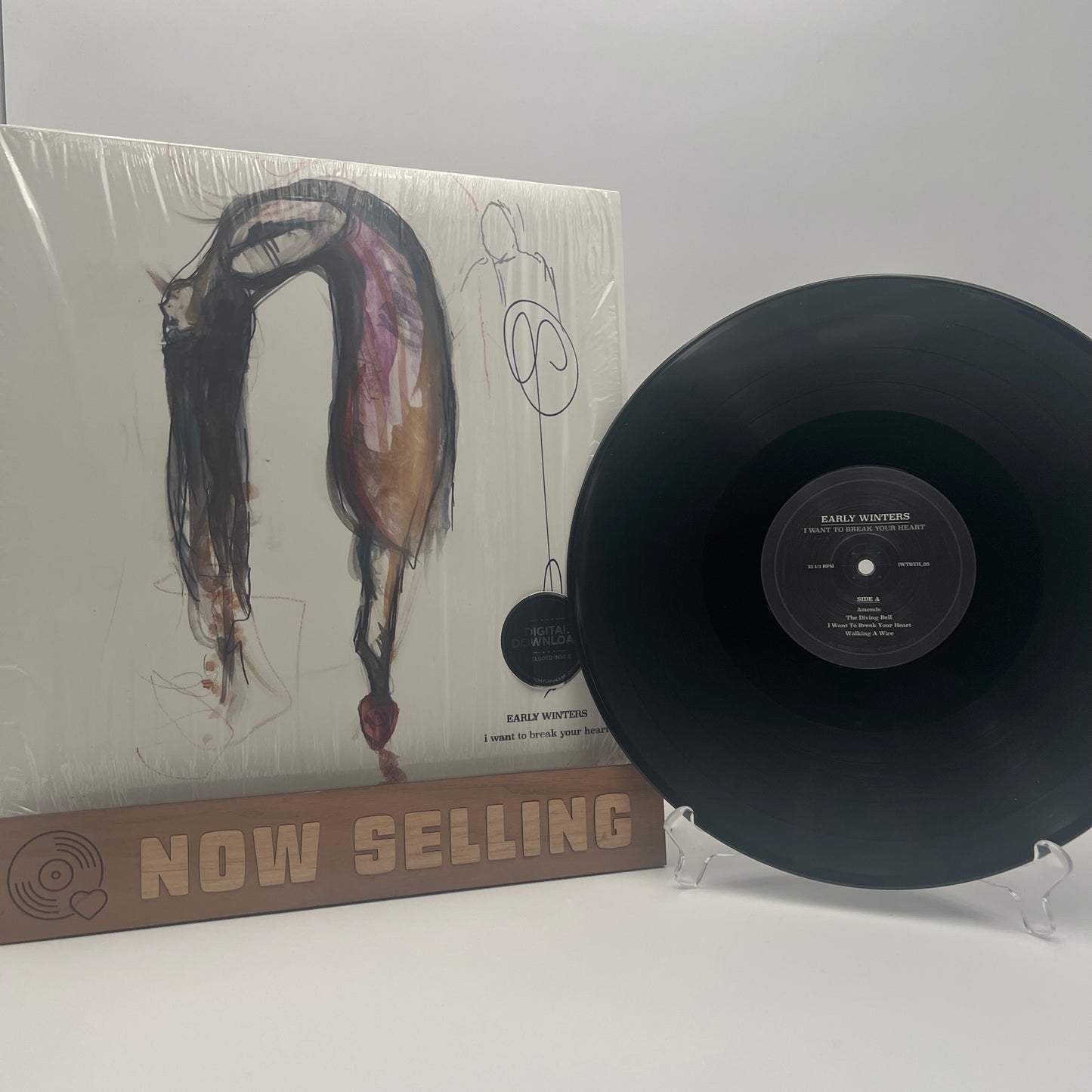 Early Winters - I Want To Break Your Heart Vinyl LP Signed by Carina Round