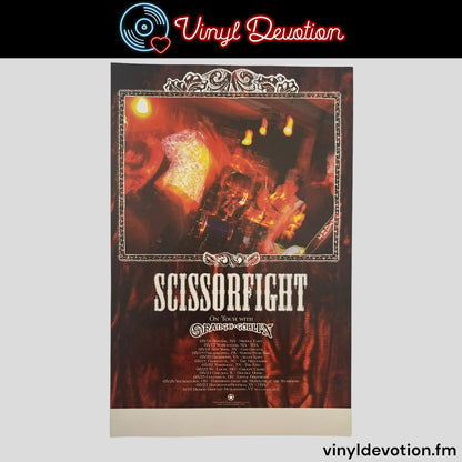 Scissorfight - Jaggernaut 11 x 17 Band Promo Poster