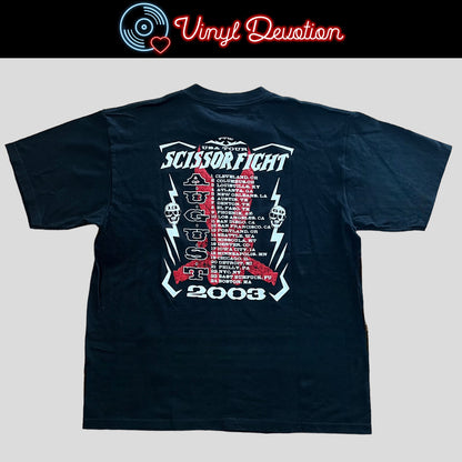 Scissorfight August 2003 Tour Shirt Size Medium