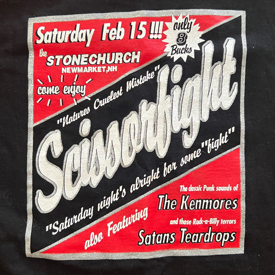 Scissorfight New Hampshire Rock Shirt Size Medium
