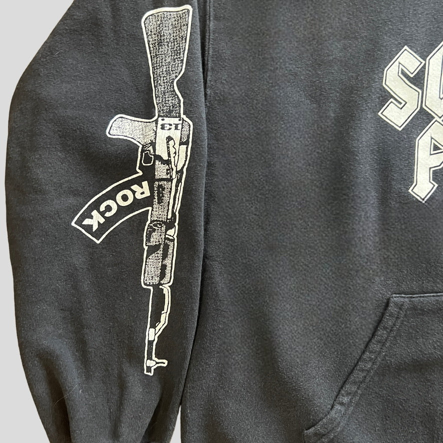 Scissorfight Outmotherfucker The Man Pullover Hoodie Black Size Large