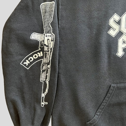 Scissorfight Outmotherfucker The Man Pullover Hoodie Black Size Large