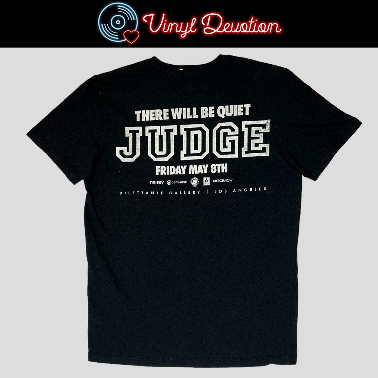 Judge Band There Will Be Quiet T-Shirt Size M