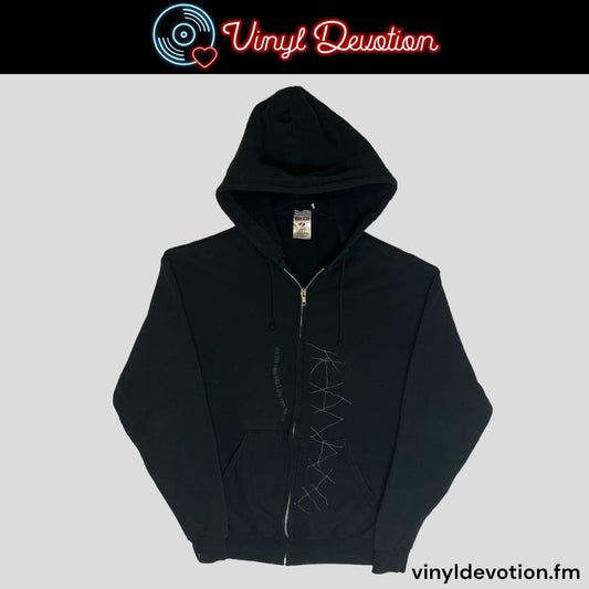 Khanate - It's Cold When Birds Fall From The Sky Zip Up Hoodie Size M