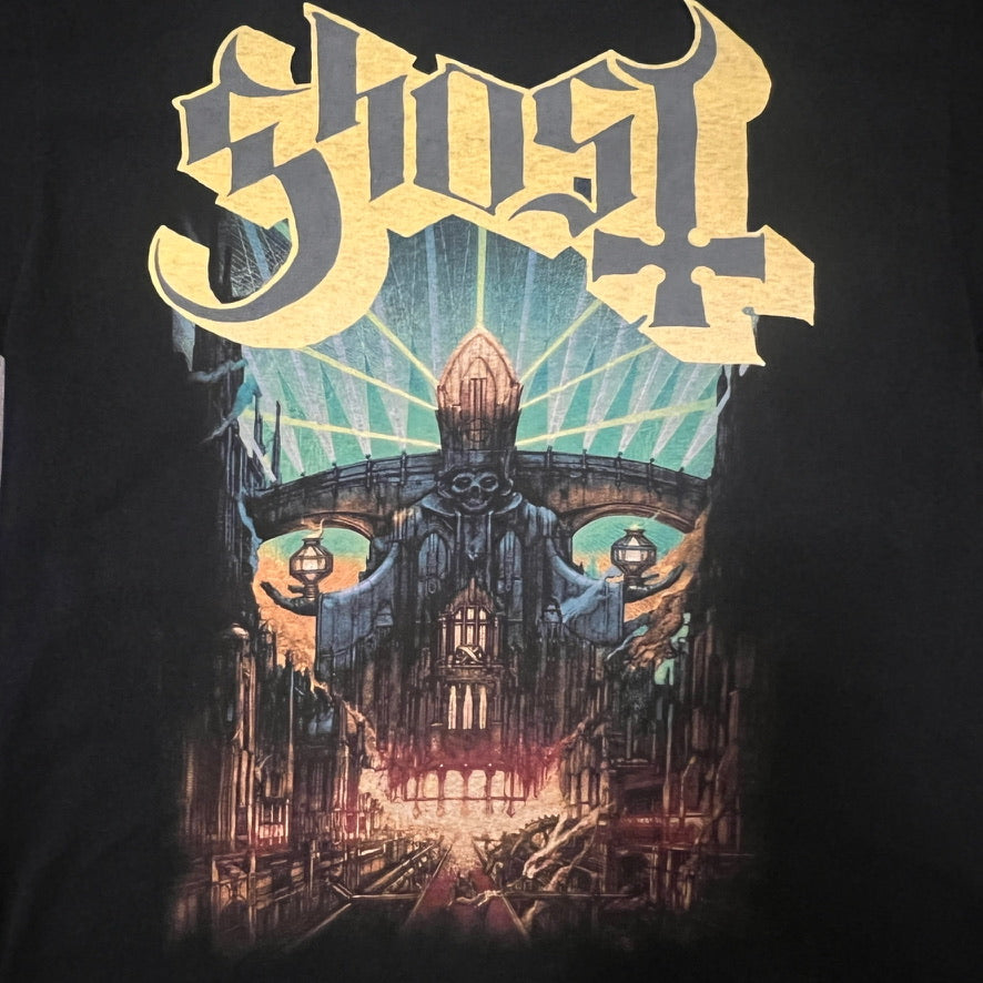 Ghost 2015 Tour Black To The Future Band T-Shirt Size Medium