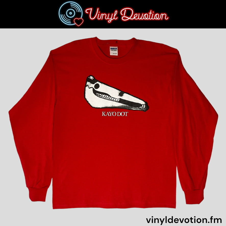 Kayo Dot - Skull Long Sleeve Shirt Size L