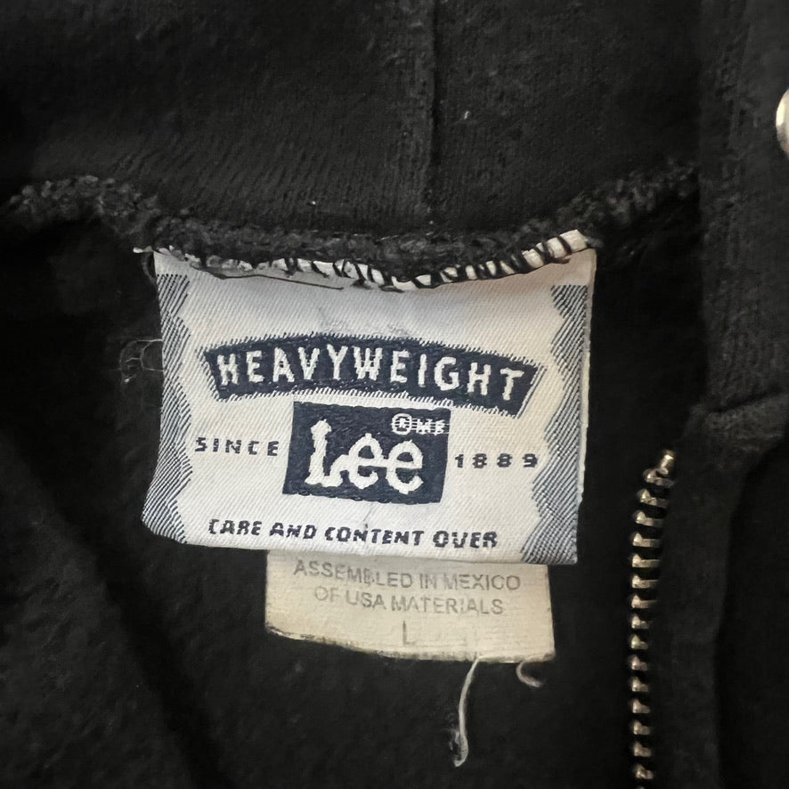 Scissorfight Ride on Muthafucka Zipper Hoodie Black Size L