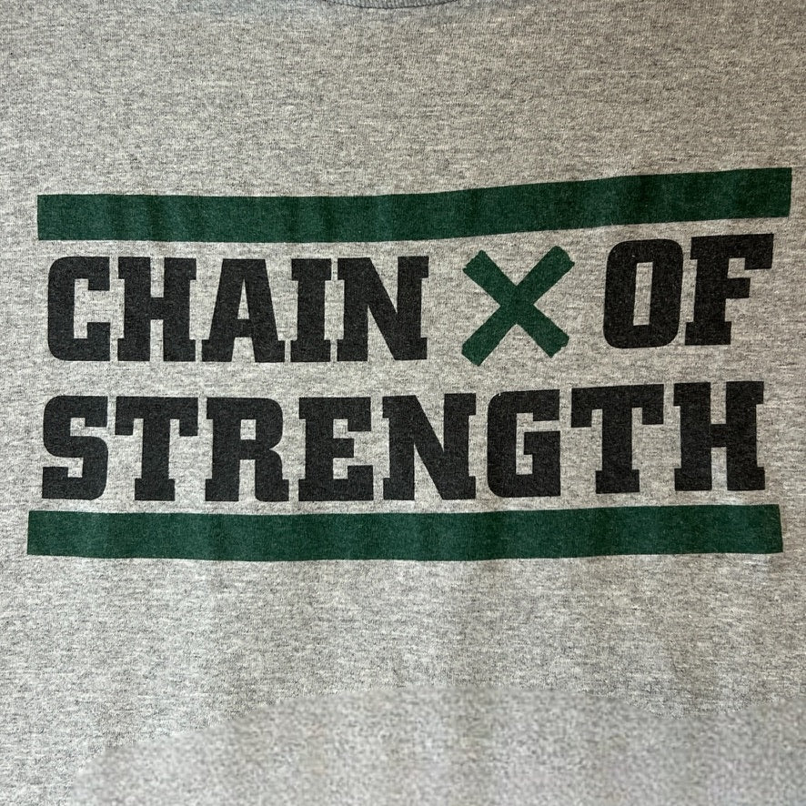Chain Of Strength Long Sleeve T-Shirt Size M Early 2000s