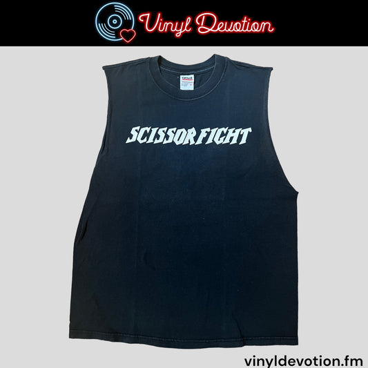 Scissorfight Logo Sleeveless Shirt Size Medium