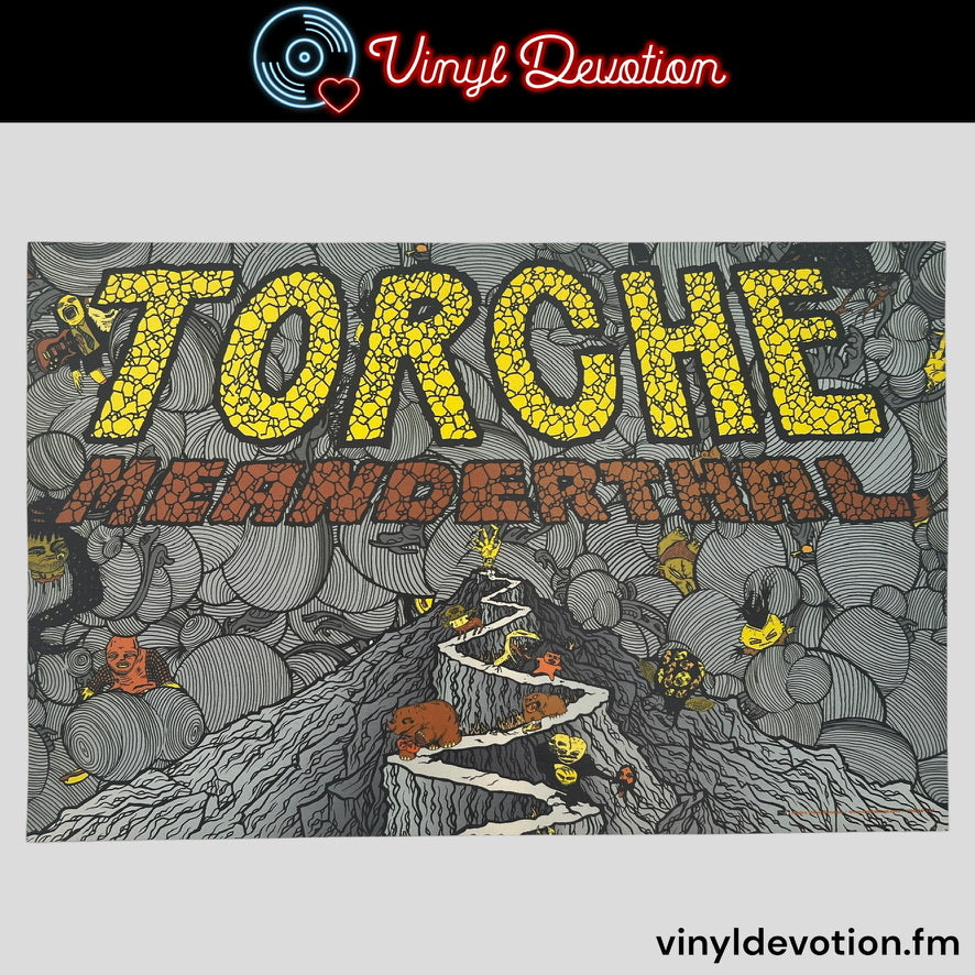 Harvey Milk - Life The Best Game In Town and Torche - Meanderthal 11 x 17 Band Promo Poster