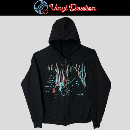 Pelican Band City Of Echoes Zip up Hoodie Size L Hydra Head 2007