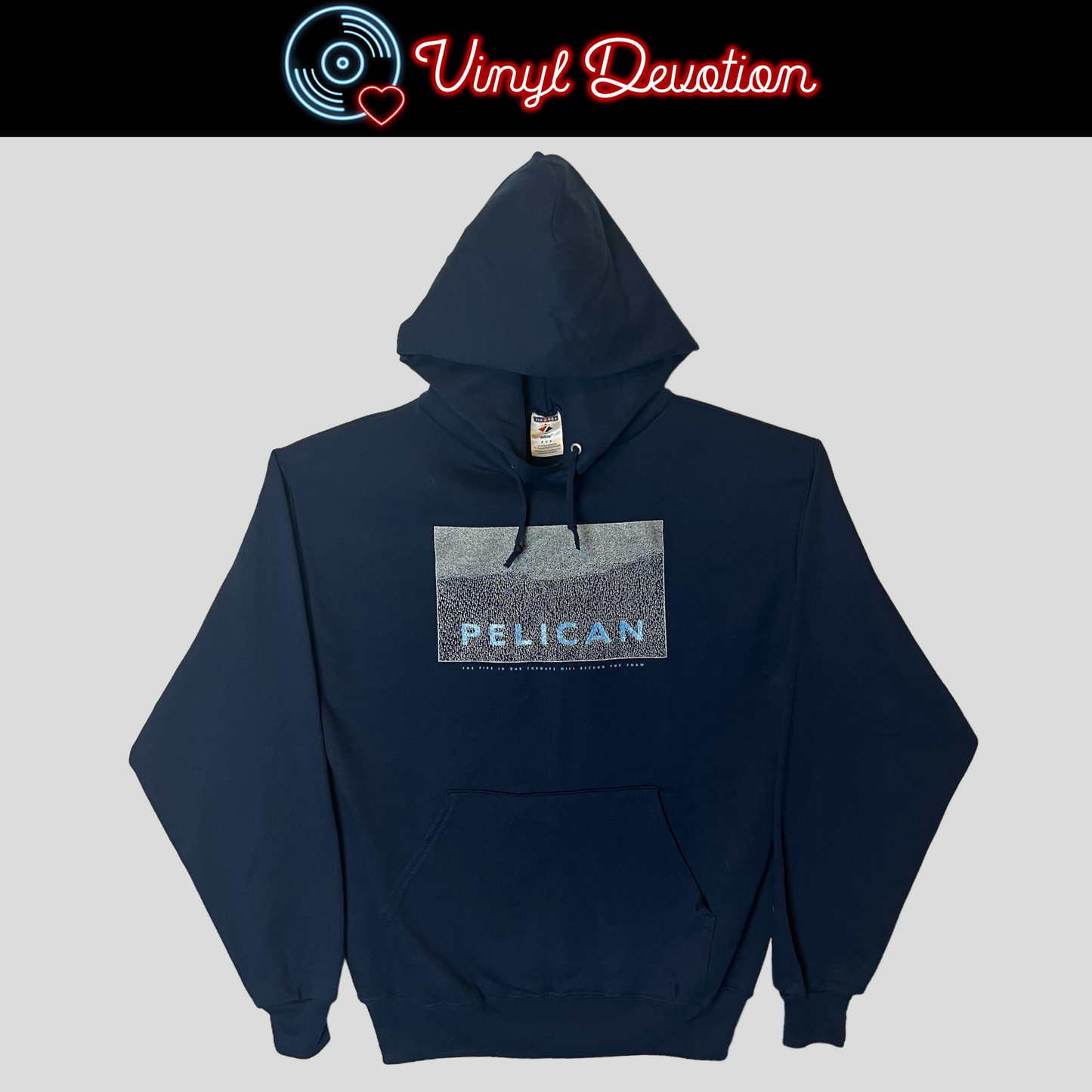 Pelican Band The Fire In Our Throats Pullover Hoodie Size M Hydra Head 2005